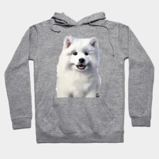 Cute Samoyed Drawing Hoodie